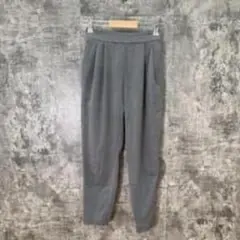 ✨GU✨♡ジーユー♡イージータックパンツ♡スラックス♡グレー♡カジュアル(M)