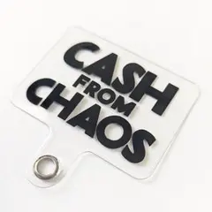 ★ネックストラップ用クリアホルダー★CASH FROM CHAOS★１枚