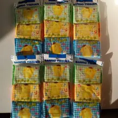 ポムポムプリン　ポムポムマフィン　ポケットティッシュ　2002年　サンリオ　レア