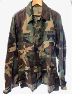 83年 初期型 ウッドランド カモ BDU ジャケット 実物 デッドストック