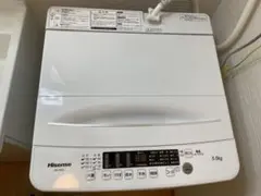 【2025年製★半年使用美品】洗濯機 Hisense 5.5kg HW-K55Eのサムネイル