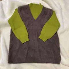 アーバンリサーチ　ニット ファーベスト　セット