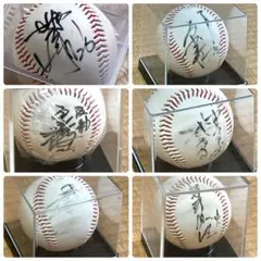 中日ドラゴンズ岩瀬仁紀投手使用サイン入りグローブ＆色紙、他3選手