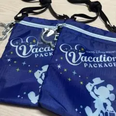 バケパ ショルダーバック2点 ポーチ ディズニー
