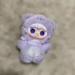 YOOKI ぬいぐるみキーホルダー パープル