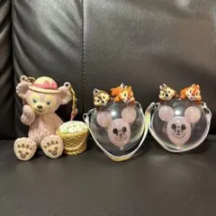 ディズニーリゾート　シェリーメイ、チップ とデール スナックケース3点セット