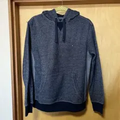 TOMMY HILFIGER ネイビー系 フード付きパーカー M