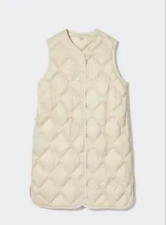 ユニクロ　ウルトラライトダウン　ロングベスト