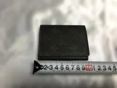 ルイ・ヴィトン　ダークブラウン レザーパスケース モノグラム
