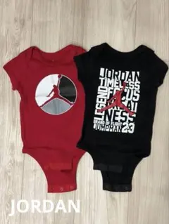 JORDANロンパース 2枚セット 6-12ヶ月
