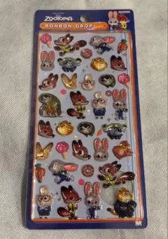 ボンボンドロップシール ズートピア ニック ジュディ 初期