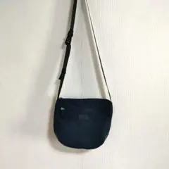 anello grande ネイビー ショルダーバッグ ファスナー付き