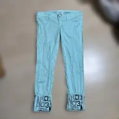 DANCE by LB-03 ロゴ　2way パンツ　カラーパンツ　スキニー