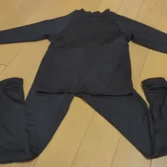 ブラックラッシュガード上下セット