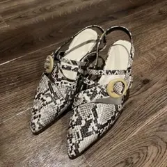MURUA メタルヒールミュール