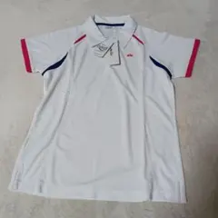 エレッセ（ellesse）ポロシャツ Lホワイト　スポーツウェア　GOLDWIN