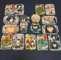 鬼滅の刃 ダイカットステッカー　伊黒小芭内　宇髄天元　不死川実弥　時透無一郎