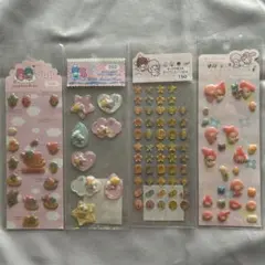 リトルツインスターズ キキララ マイメロディ シール 平成レトロ