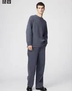 UNIQLO U ワイドフィットカラージーンズ　31 gray グレー