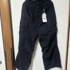 新品　JAVA ブラック カーゴパンツ Mサイズ