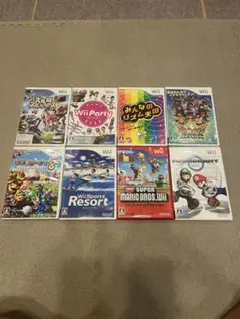 Wiiソフトセット 8本まとめ売り