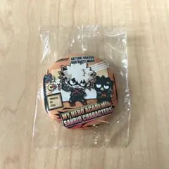 ヒロアカ サンリオ 爆豪 缶バッジ