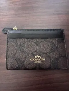 COACH モノグラム コインケース キーチェーン付き