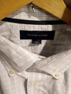 限定1点　正規品　大人気　TOMMY HILFIGER 半袖シャツ チェック柄