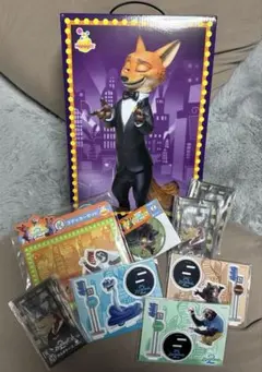 新品　未開封　ズートピア　happyくじ　ニック　ラスト賞　ラストワン