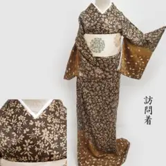 Club藤★訪問着 桜花吹き寄せ文様 総柄訪問着 御仕立上り(3434)