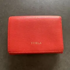 FURLA 三つ折り財布 オレンジのサムネイル