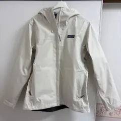 パタゴニア　ウィメンズ・トレントシェル3L・レイン・ジャケットオフホワイト