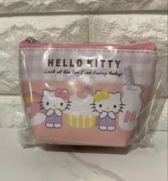 サンリオキャラクターズ　HELLO KITTY ミニミニポーチ ピンク　新品