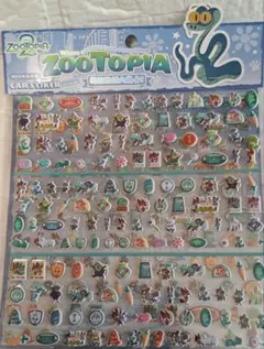 海外製　ズートピア　クッションシール　2シート一枚