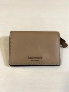 kate spade パスケース ミニ財布 ベージュ
