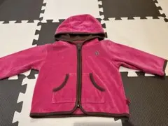 ピンク フリースジャケット フード付き baby GAP