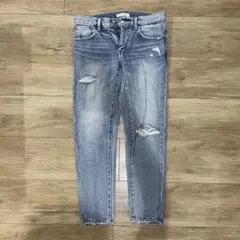 moussy ダメージデニム