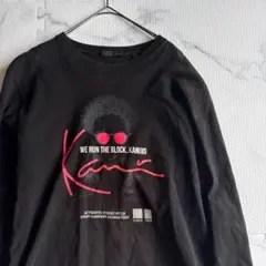 ✨大人気✨ KARL KANI カールカナイ　黒　ロンT XXLのサムネイル
