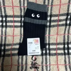 新品 アニヤハインドマーチ 靴下 ヒートテック 23~25cm ユニクロネイビー