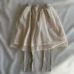 110サイズ レギンス付きチュールスカート