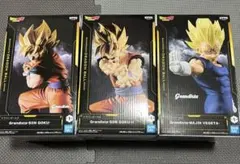 ドラゴンボールZ Grandista 孫悟空　魔人ベジータ　フィギュア　3種