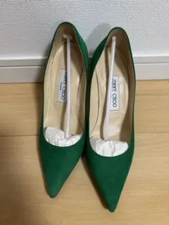 JIMMY CHOO グリーン ハイヒール