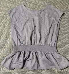 GU カットソー ノースリーブ