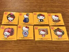 ハローキティ 50周年記念シール 8種1枚ずつ、他シール4種3枚ずつ