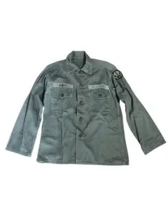 US. ARMY ファティーグシャツ OG-107 コットン　70s ビンテージのサムネイル