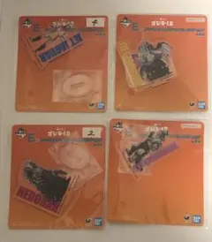 一番くじ　ゴジラ　アクリルスタンド　ロゴフレークステッカーまとめ売り