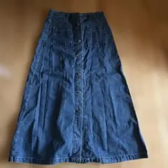 デニム Aラインロングスカート☆XL