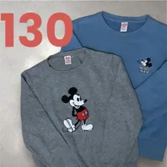 ユニクロ ミッキーマウス トレーナー ニット 2点セット