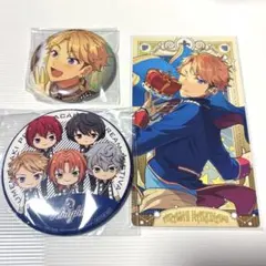 あんスタ 鳴上嵐 テーマスカウト缶バッジ アルカナカード