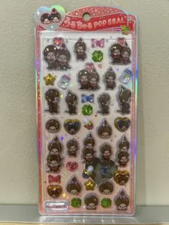 正規品 うるちゅるポップシール モンチッチ